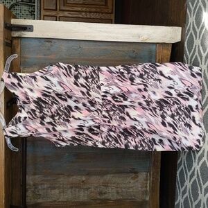 Gap Animal Print Sleeveless Dress w/ Pockets - 8